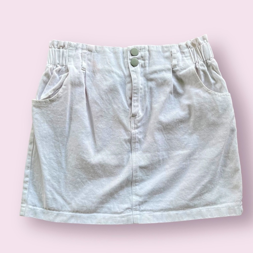 HYFVE White cotton skirt. Size large